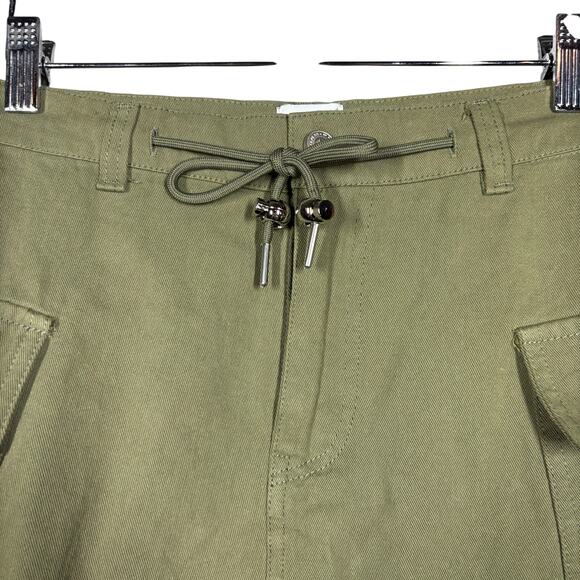 Princess Polly Olive Drab Skirt Military Army Casual Mini Grunge Indie Cute - 0 - Picture 2 of 4